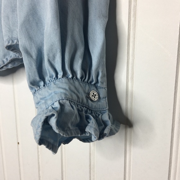 Seven For All Mankind Neck Tie Chambray Button Down - Picture 3 of 8